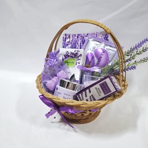 Vitamin gazdag Levendula kényeztető csomag, SPA doboz, kozmetikai csomag  - szépségápolás - kozmetikai ajándékcsomag - Meska.hu