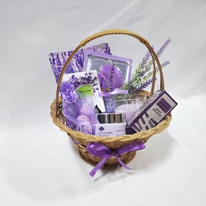 Vitamin gazdag Levendula kényeztető csomag, SPA doboz, kozmetikai csomag  - szépségápolás - kozmetikai ajándékcsomag - Meska.hu