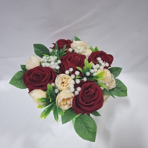 Begónia - rózsa virágcsokor, virágdoboz, asztaldísz, dekoráció, ajándék - otthon & életmód - virágdekoráció - virágok - virágbox - Meska.hu