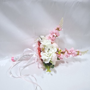 Ünnep hortenziával és violával, örökcsokor, virág csokor, kézicsokor, ajándék (édességgel), Otthon & Életmód, Virágdekoráció, Virágok, Virágcsokor, Virágkötés, MESKA