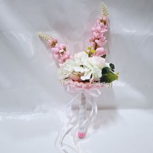 Ünnep hortenziával és violával, örökcsokor, virág csokor, kézicsokor, ajándék (édességgel) - otthon & életmód - virágdekoráció - virágok - virágcsokor - Meska.hu