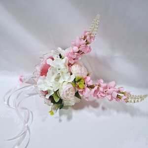 Ünnep hortenziával és violával, örökcsokor, virág csokor, kézicsokor, ajándék (édességgel), Otthon & Életmód, Virágdekoráció, Virágok, Virágcsokor, Virágkötés, MESKA