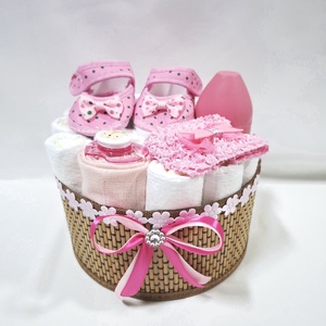 Tipegő baba box, pelenkatorta 4-8kg pelenkatorony, babaváró csomag, kelengye - Meska.hu