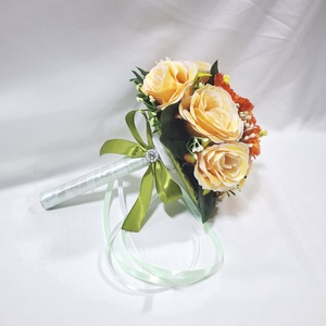 Ünnep virággal, örökcsokor, virág csokor, kézicsokor, ajándék  - Meska.hu