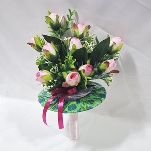 Ünnep rózsával, örökcsokor, virág csokor, kézicsokor, ajándék  - otthon & életmód - virágdekoráció - virágok - virágcsokor - Meska.hu