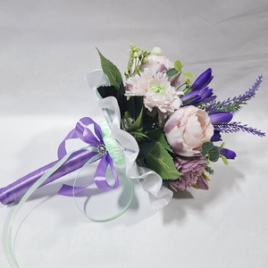 Ünnep rózsával, örökcsokor, virág csokor, kézicsokor, ajándék  - otthon & életmód - virágdekoráció - virágok - virágcsokor - Meska.hu