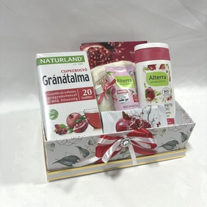 Vitamin gazdag Gránátalma kényeztető csomag, SPA doboz, kozmetikai csomag  - Meska.hu
