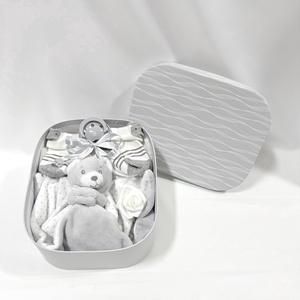 Maci baba box,  pelenkatorta 2-5kg,pelenka doboz, babaváró csomag - baba - mama - babalátogató ajándékcsomag - Meska.hu