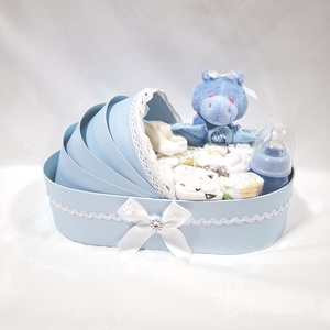 Maci bölcső pelenkatorta  2-5 kg, pelenkatorony, babaváró csomag - Meska.hu