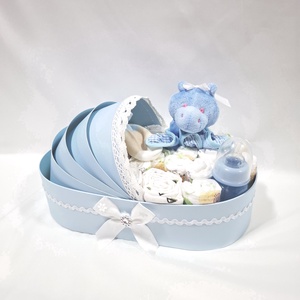 Maci bölcső pelenkatorta  2-5 kg, pelenkatorony, babaváró csomag - baba - mama - pelenkázó, babafürdető kellékek - pelenkatorta - Meska.hu