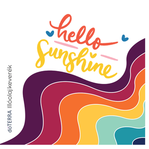 Helló Sunshine - Napsugaram - illóolaj keverék - kellékek & szerszámok - kozmetikai alapanyag - illóolajok - Meska.hu