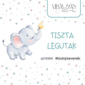 Tisza légutak - illóolaj keverék babáknak - kellékek & szerszámok - kozmetikai alapanyag - illóolajok - Meska.hu