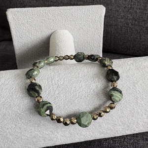 Földelő erőmű - ásványkarkötő, Ékszer, Karkötő, Ásványkarkötő, Ékszerkészítés, MESKA