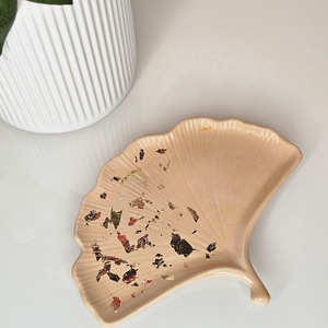 Ginko leaf - otthon & életmód - dekoráció - asztal és polc dekoráció - dekorációs tál, tartó - Meska.hu