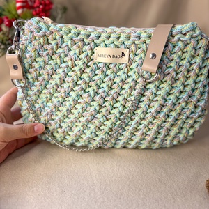 Zanira táska, Táska & Tok, Kézitáska & válltáska, Válltáska, Horgolás, MESKA