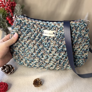 Zanira táska, Táska & Tok, Kézitáska & válltáska, Válltáska, Horgolás, MESKA