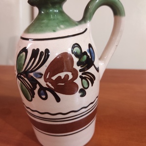 Retro Korondi mázas kerámia bokály / kancsó , Otthon & Életmód, Dekoráció, Dísztárgy, , MESKA