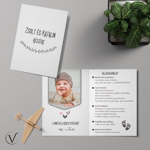 Humoros állásajánlat keresztszülő felkérő fényképpel - játék & sport - keresztelőajándékok - Meska.hu