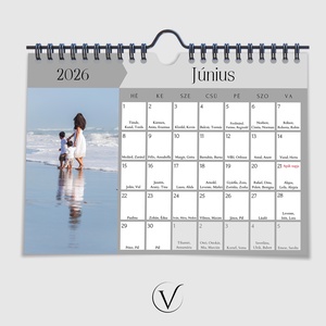 Egyedi fényképes naptár 2026 - otthon & életmód - papír, írószer - naptár & tervező - Meska.hu