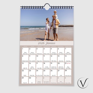 Egyedi fényképes naptár névnapokkal, ünnepnapokkal 2026 - otthon & életmód - papír, írószer - naptár & tervező - Meska.hu