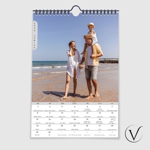 Egyedi fényképes naptár névnapokkal, ünnepnapokkal 2026 - otthon & életmód - papír, írószer - naptár & tervező - Meska.hu