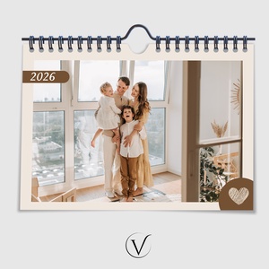 Egyedi fényképes naptár 2026 - otthon & életmód - papír, írószer - naptár & tervező - Meska.hu