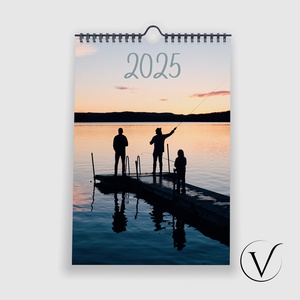 Fényképes naptár névnapokkal, ünnepnapokkal 2025 - otthon & életmód - papír, írószer - naptár & tervező - Meska.hu