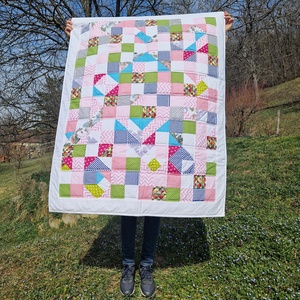 Egyedi patchwork gyerektakaró - Meska.hu