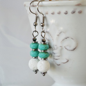 Lógós nemesacél fülbevaló - Meska.hu