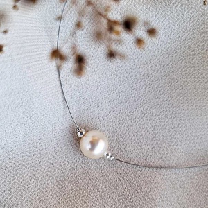 Swarovski gyöngy nyaklánc, Ékszer, Nyaklánc, Gyöngyös nyaklánc, Ékszerkészítés, MESKA
