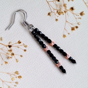 Gyöngyös minimál fülbevaló - Meska.hu