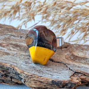 Tigrisvas acél gyűrű - Meska.hu