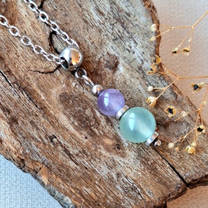 Nemesacél nyaklánc medállal - Meska.hu