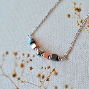 Nemesacél nyaklánc - Meska.hu