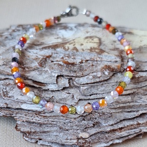 Cirkon karkötő, Ékszer, Karkötő, Gyöngyös karkötő, Ékszerkészítés, MESKA