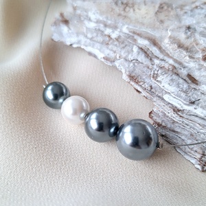 Kagylógyöngy nyaklánc - Meska.hu