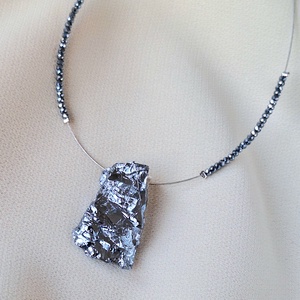 Szilícium nyaklánc - Meska.hu