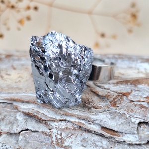 Szilícium nemesacél gyűrű - ékszer - gyűrű - statement gyűrű - Meska.hu