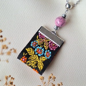 Nemesacél nyaklánc medállal - ékszer - nyaklánc - medál - Meska.hu