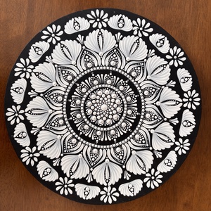 Egyensúly Mandala, Művészet, Festmény, Akril, Festészet, MESKA