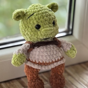 Shrek, Játék & Sport, Plüssállat & Játékfigura, Plüss mesefigurák, Horgolás, MESKA