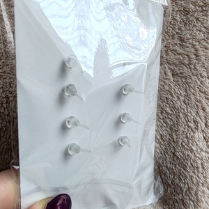 4 pár rózsás fülbevaló fémmentes - ékszer - fülbevaló - pötty fülbevaló - Meska.hu