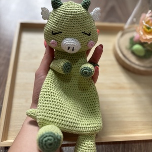 Sárkánybébi szundikendo, akár névreszólóan - baba - mama - baba játékok - szundikendő, alvóka - Meska.hu