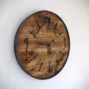 industriál falióra 9 - otthon & életmód - dekoráció - fali és függő dekoráció - falióra & óra - Meska.hu