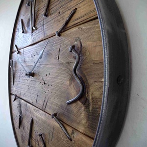 industriál falióra 9 - otthon & életmód - dekoráció - fali és függő dekoráció - falióra & óra - Meska.hu