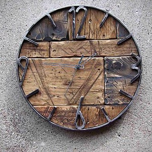 industriál falióra RAW - otthon & életmód - dekoráció - fali és függő dekoráció - falióra & óra - Meska.hu