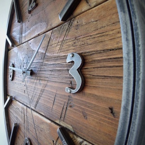 industriál falióra 13/A - otthon & életmód - dekoráció - fali és függő dekoráció - falióra & óra - Meska.hu