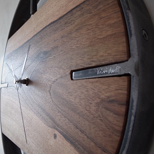 industriál falióra DO - otthon & életmód - dekoráció - fali és függő dekoráció - falióra & óra - Meska.hu