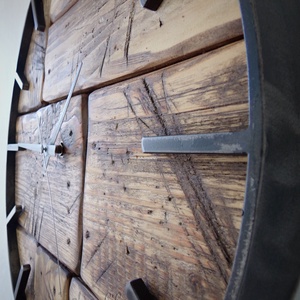 industriál falióra 4 - otthon & életmód - dekoráció - fali és függő dekoráció - falióra & óra - Meska.hu