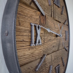 industriál falióra 8 Lite R - otthon & életmód - dekoráció - fali és függő dekoráció - falióra & óra - Meska.hu